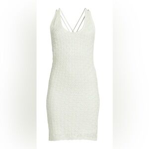 NWOT Elegant White Halter Dress